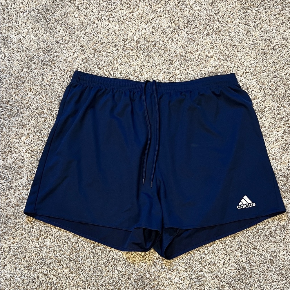 Adidas Dark Blue Athletic Shorts